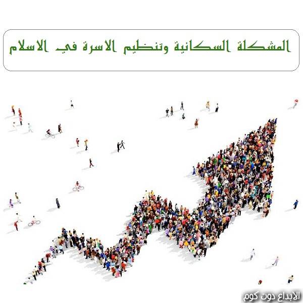 مقال: الاوضاع السكانية  - المشكلة السكانية وتنظيم الاسرة في الاسلام  | التنمية البشرية في الإسلام 